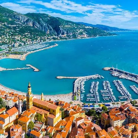 Le Casino - Rooftop - Parking Prive - Bord De Мантон